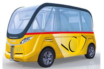 driverless bus sion