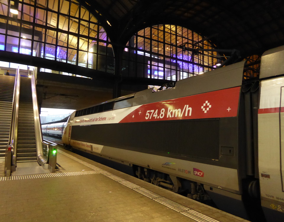 TGV in Basel SBB