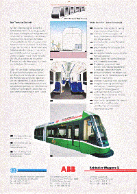 Basel Cobra tram brochure reverse