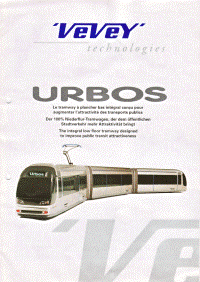 Urbos tram brochure page 1