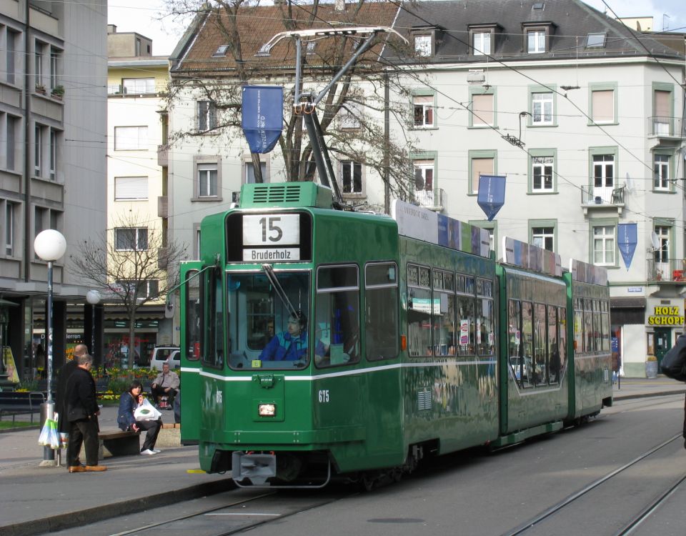 Be 4/6 tram Claraplatz