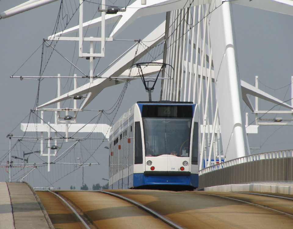 Amsterdam tram Ijburg