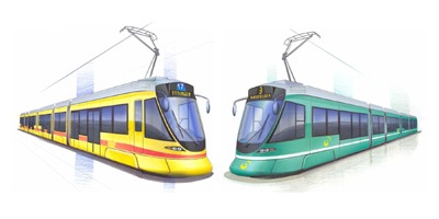 Tango trams BLT and BVB