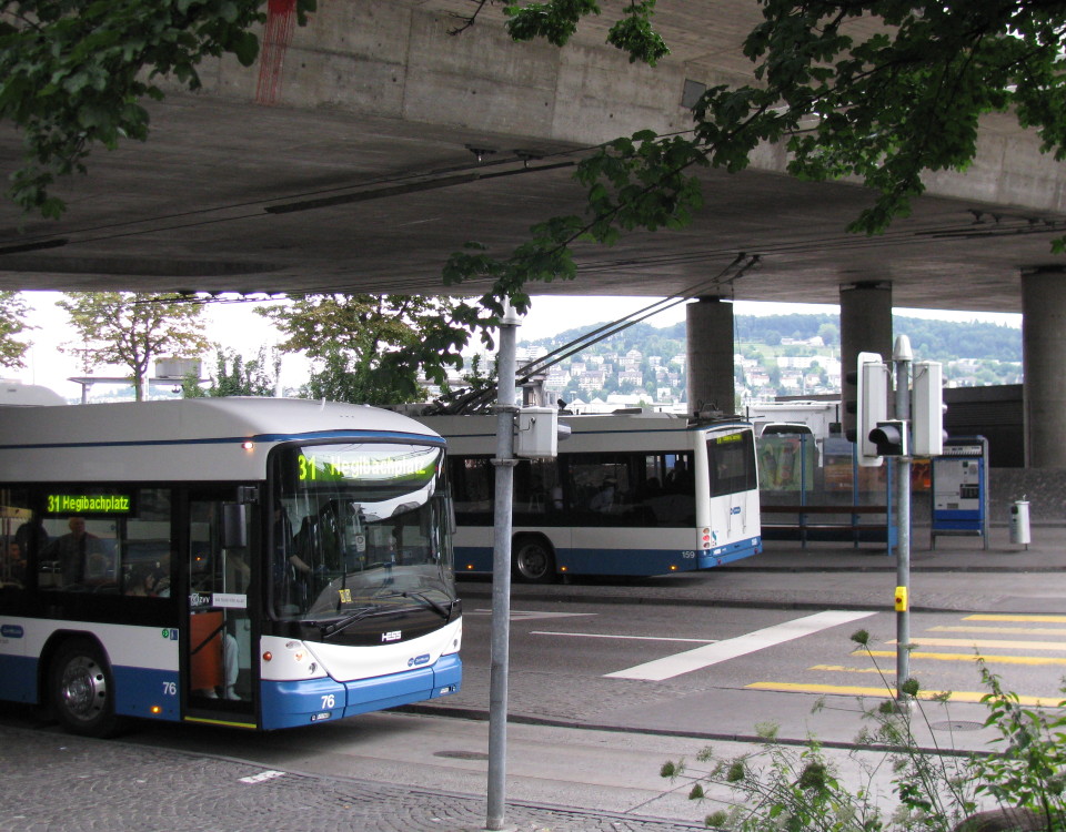 Two Hess Lightram3s at Hardplatz