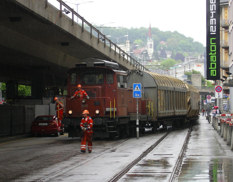 Swissmill goods train