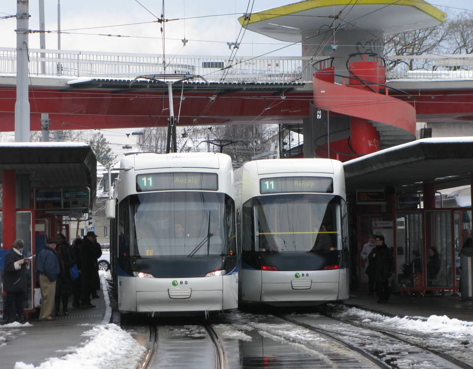 Cobra trams Bucheggplatz