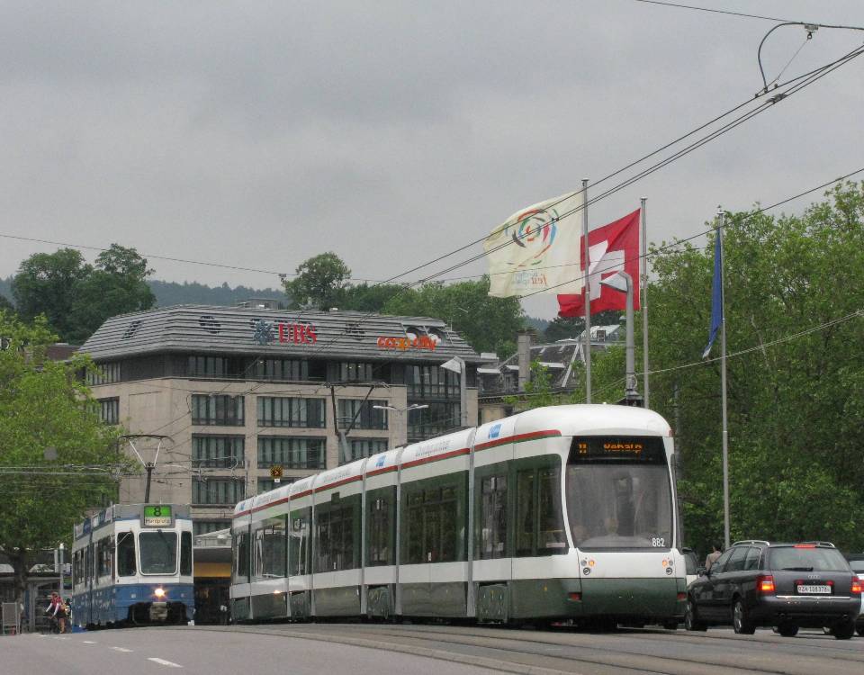 Augsburg Flexity in Zurich