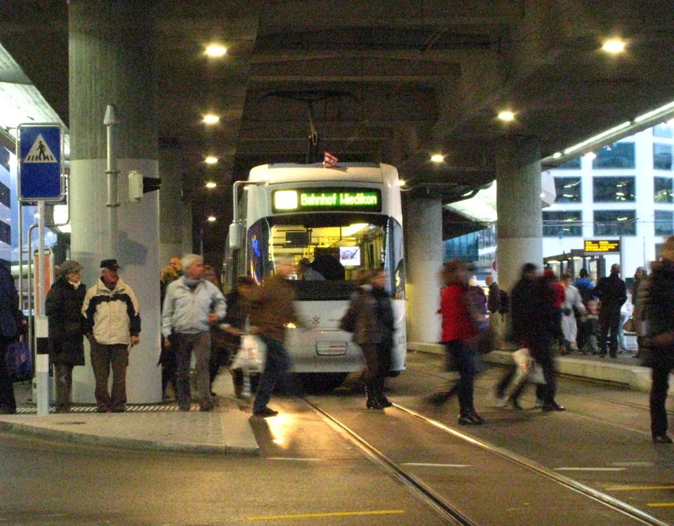 Tram Zurich West opening