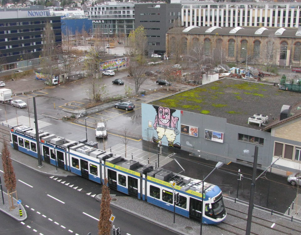 Tram Zurich West opening