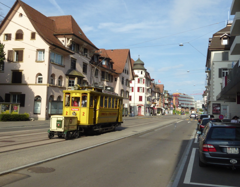 opening of new tram line in schlieren
