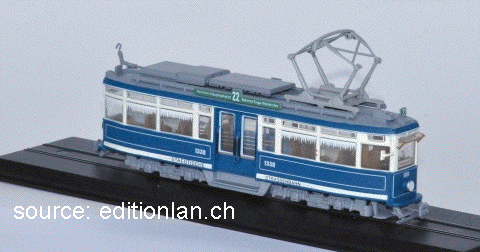 Zurich Elefant Tram from Atlas