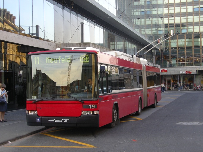 Trolleybus Bern Hauptbahnhof