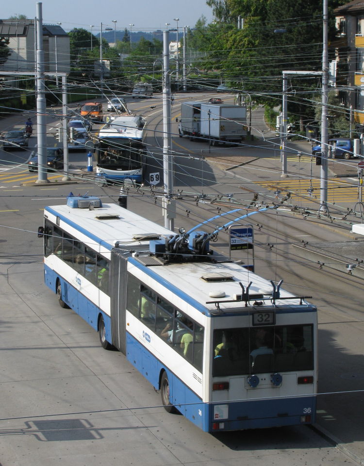 Trolleybus Bucheggplatz