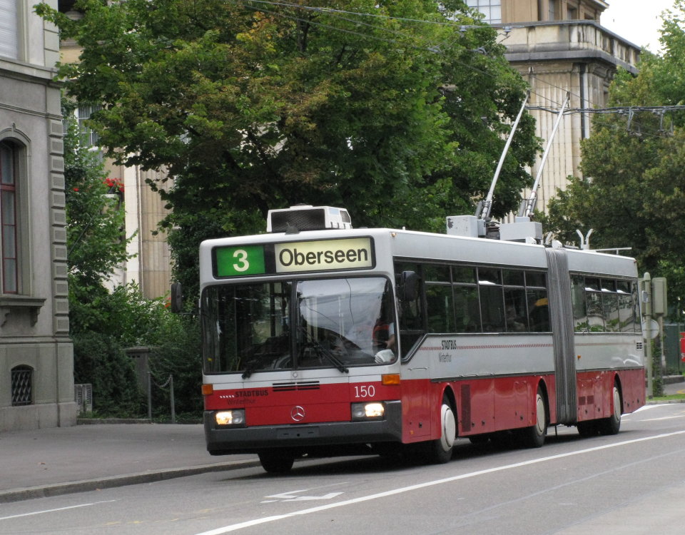 Winterthur Mercedes ABB O405 GTZ trolleybus