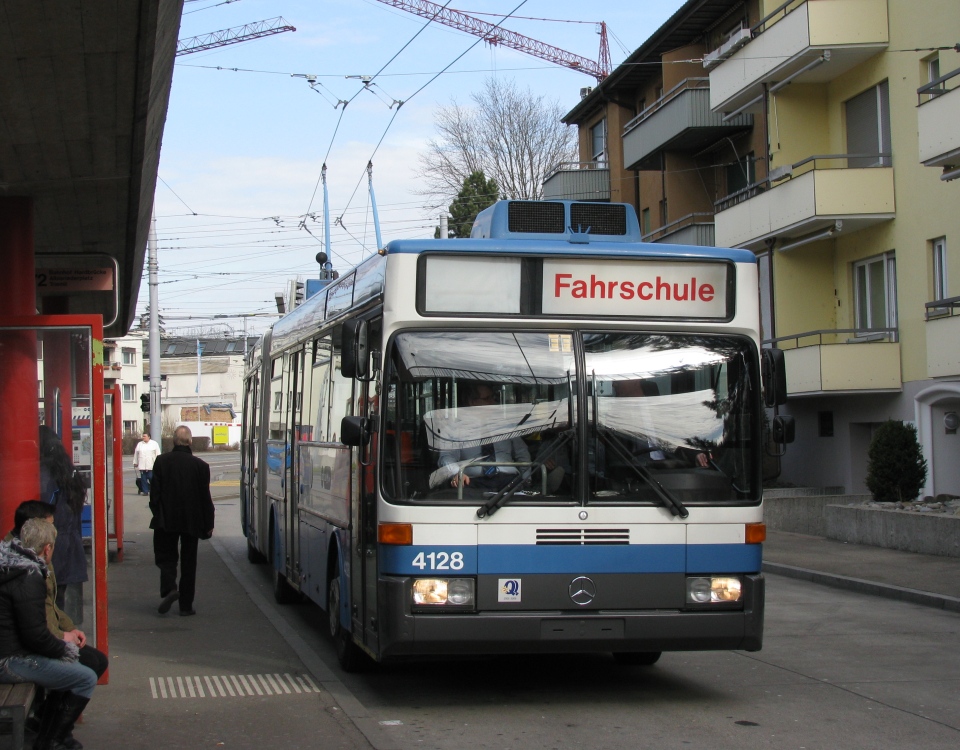 GTZ driver trainer trolleybus 4128 ex 33