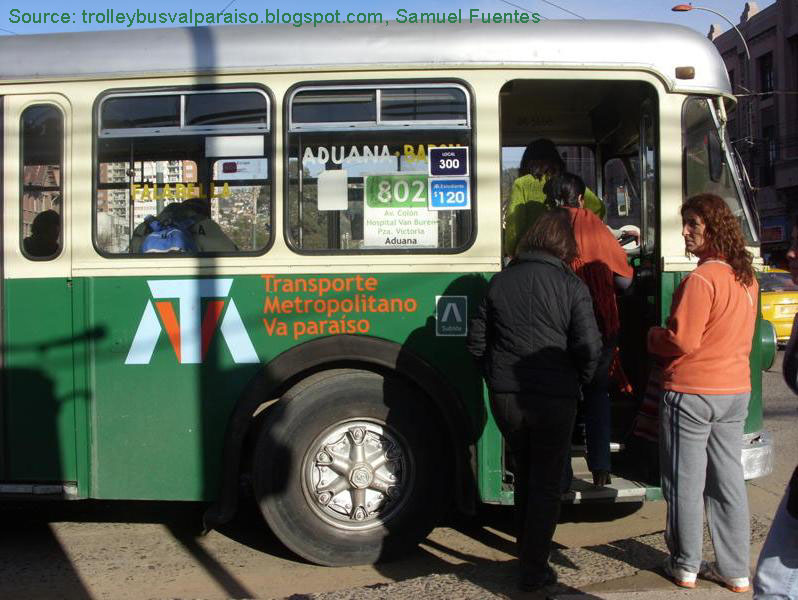 Trolleybus Valparaiso